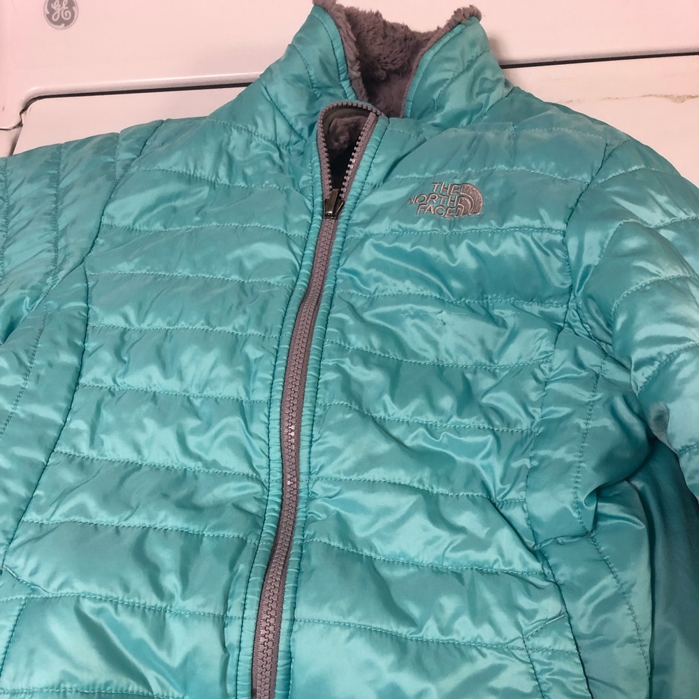 North face reversible jacket